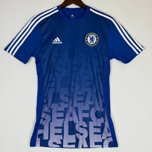 Chelsea FC Adidas T-Shirt Mens Small Soccer Jersey  Adizero Lightweight Training